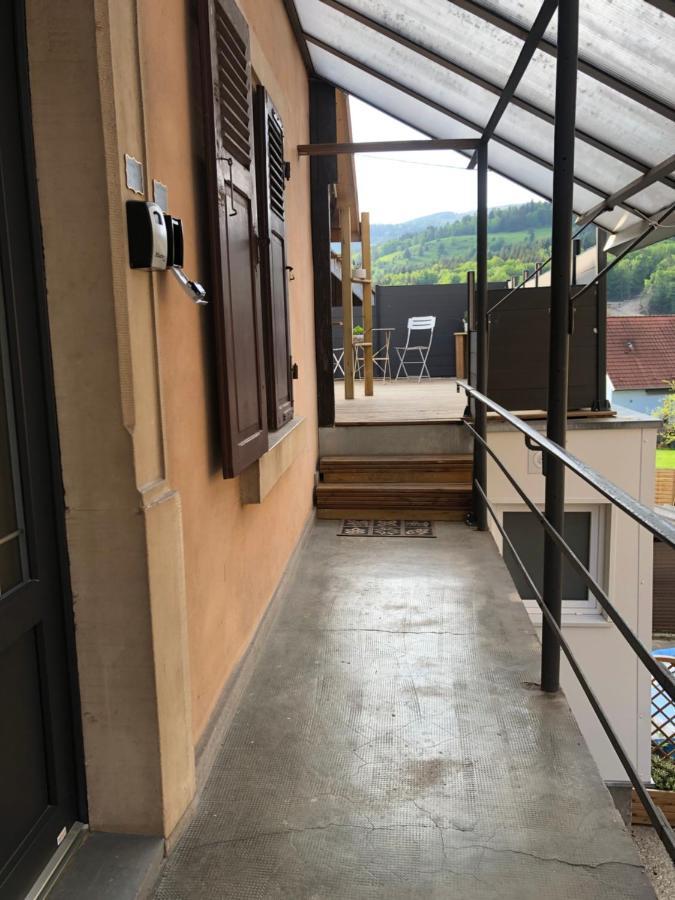 Muhlbach-sur-Munster Appartement Vintage A L Ancienne Forge מראה חיצוני תמונה
