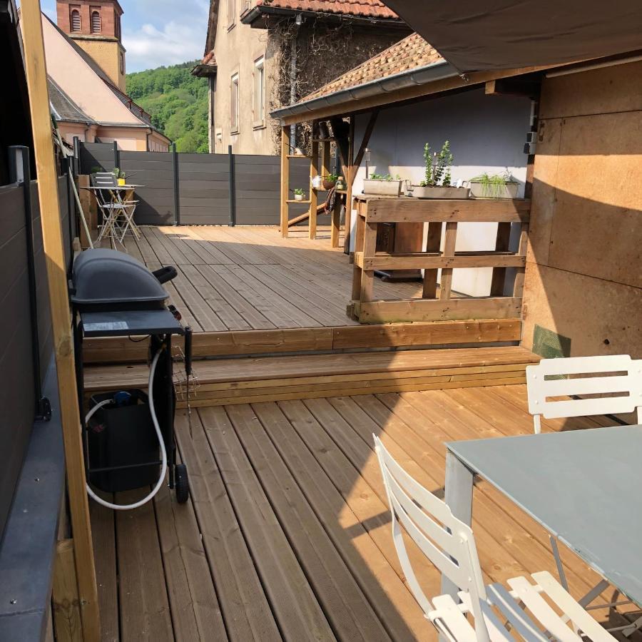 Muhlbach-sur-Munster Appartement Vintage A L Ancienne Forge מראה חיצוני תמונה